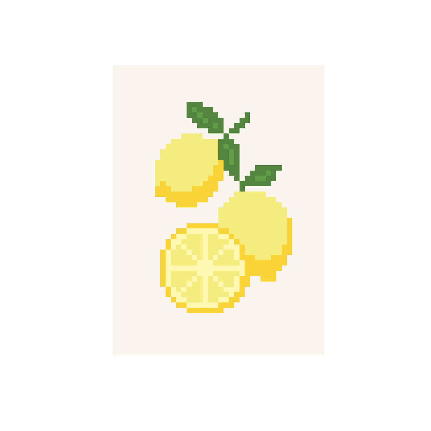 Lemon Chunky Knit Blanket Pattern PDF – Citrus Fruit Design for Thick Chenille Yarn