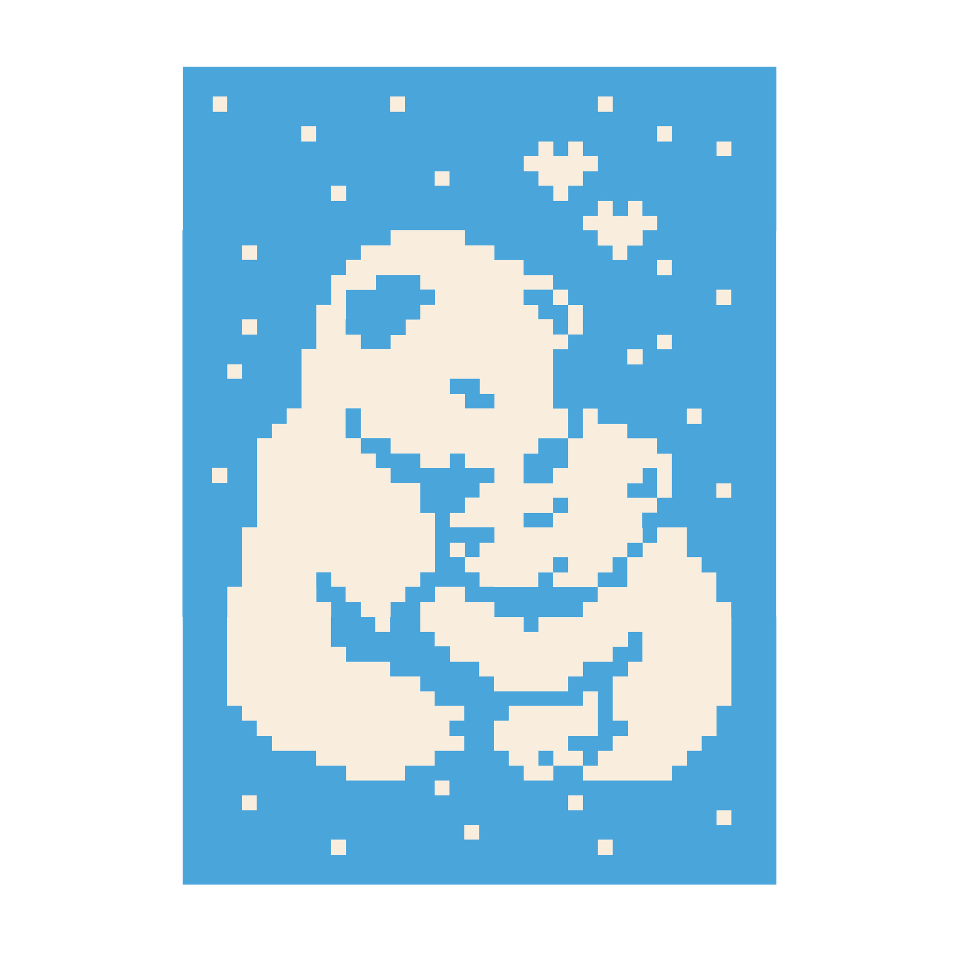 Polar Bear Blanket Pattern DIY Tutorial